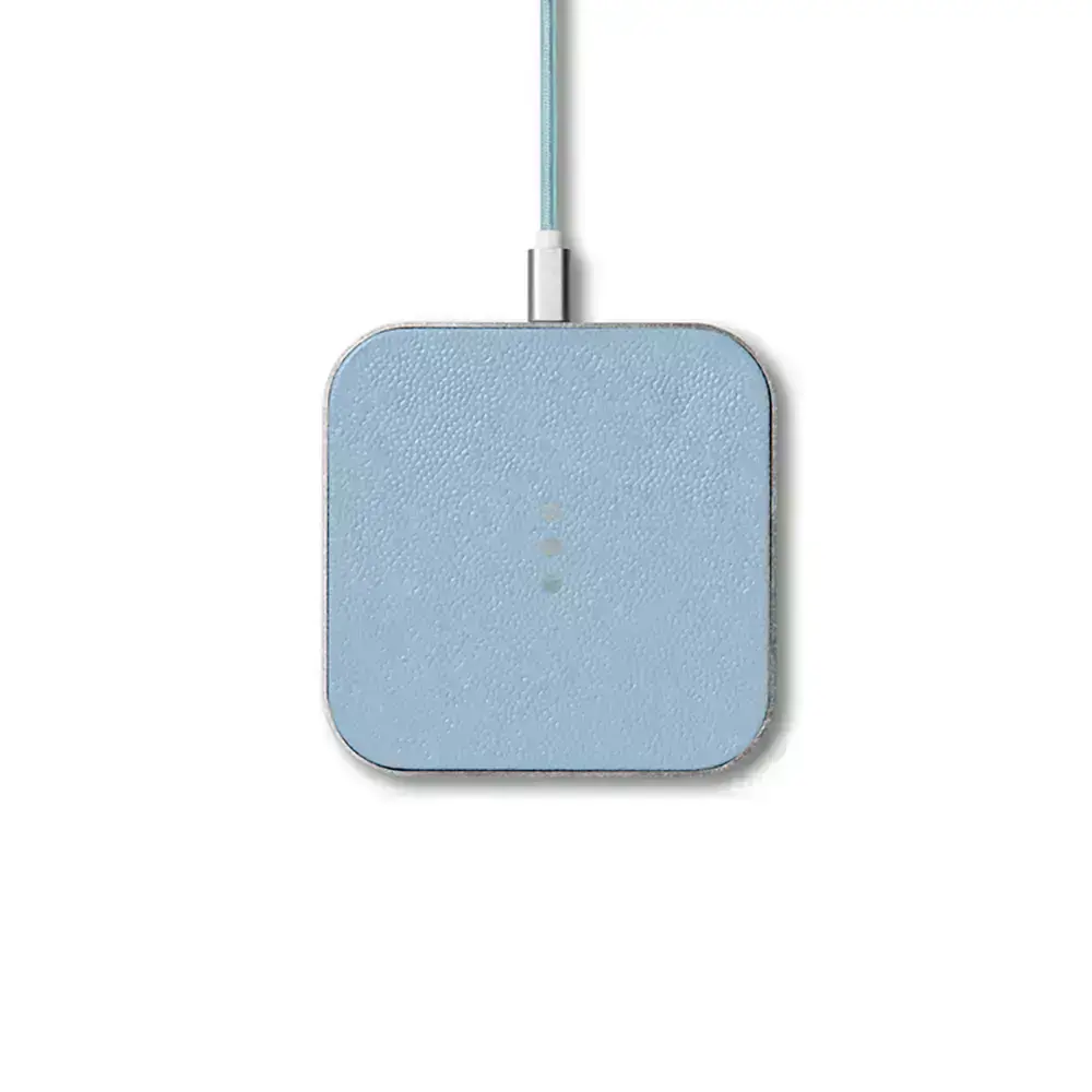 Беспроводное зарядное устройство Courant Catch 1 Single Fast Wireless Charger Pacific Blue (CR-C1-BL-SL)